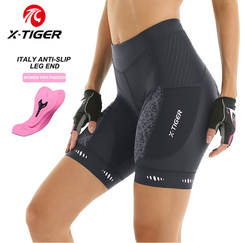 Mountain Biking Shorts Women - Женские велосипедные шорты X-TIGER, велосипедные шорты