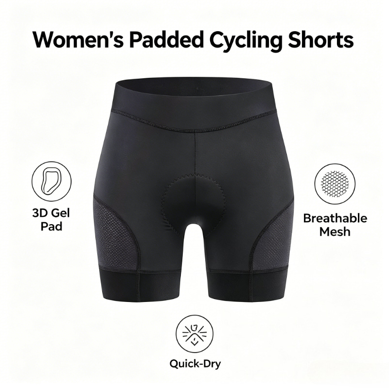 Mountain Biking Shorts Women - Женские велосипедные шорты с 3D гелевой