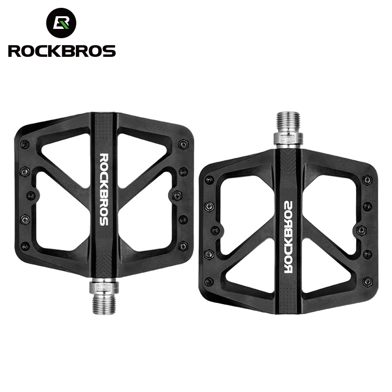 Pedal Platform Flat - Велосипедные педали ROCKBROS, сверхлегкие уплотнительные подшипники
