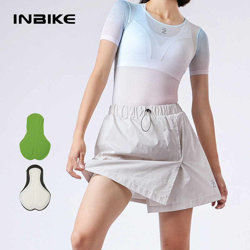 Mountain Biking Shorts Women - Женские велосипедные шорты с подкладкой INBIKE,
