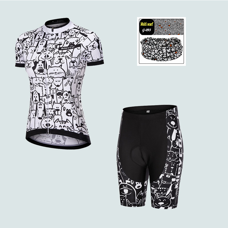 Mountain Biking Shorts Women - Женский велосипедный трикотажный костюм, шорты с
