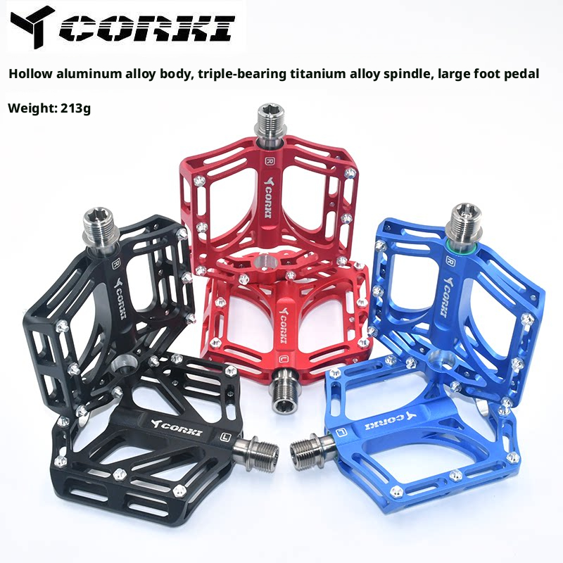 Pedal Platform Flat - Педали для горного велосипеда CORKI, полые,