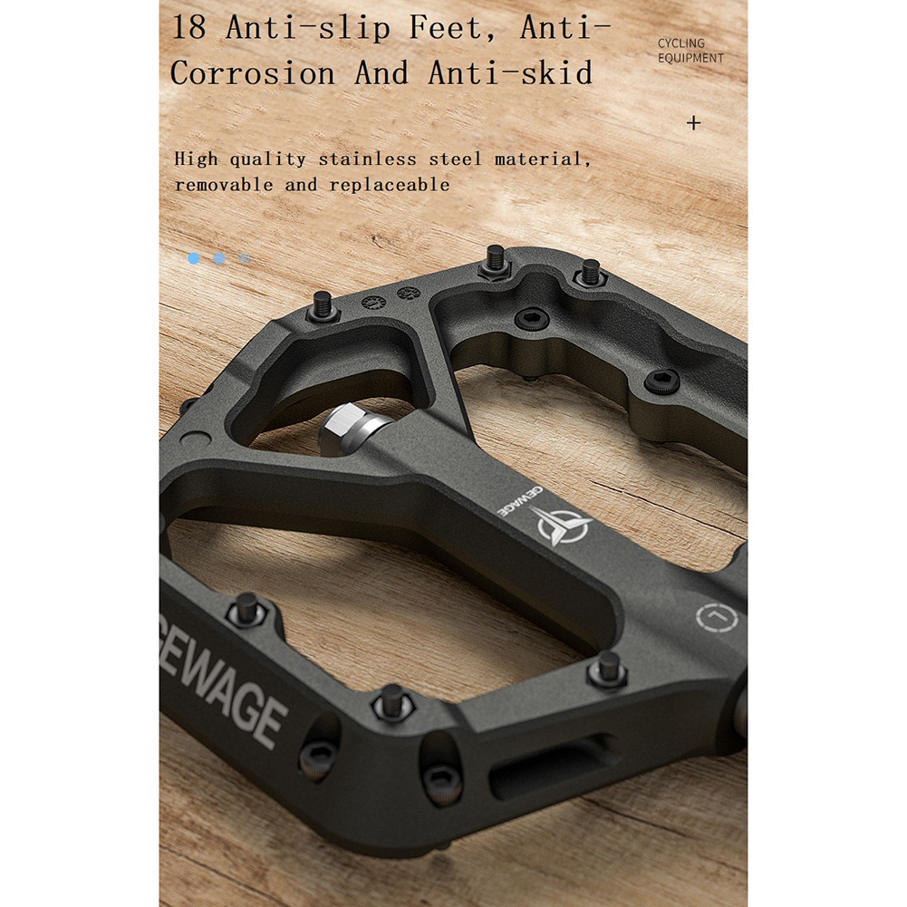 Pedal Platform Flat - Ультралегкие педали для велосипеда ABST с