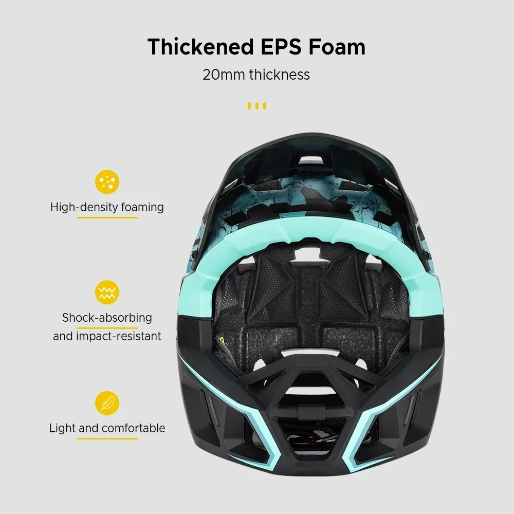 Безопасное велосипедное снаряж – обзор и цена Mountain Biking Helmet Full Face