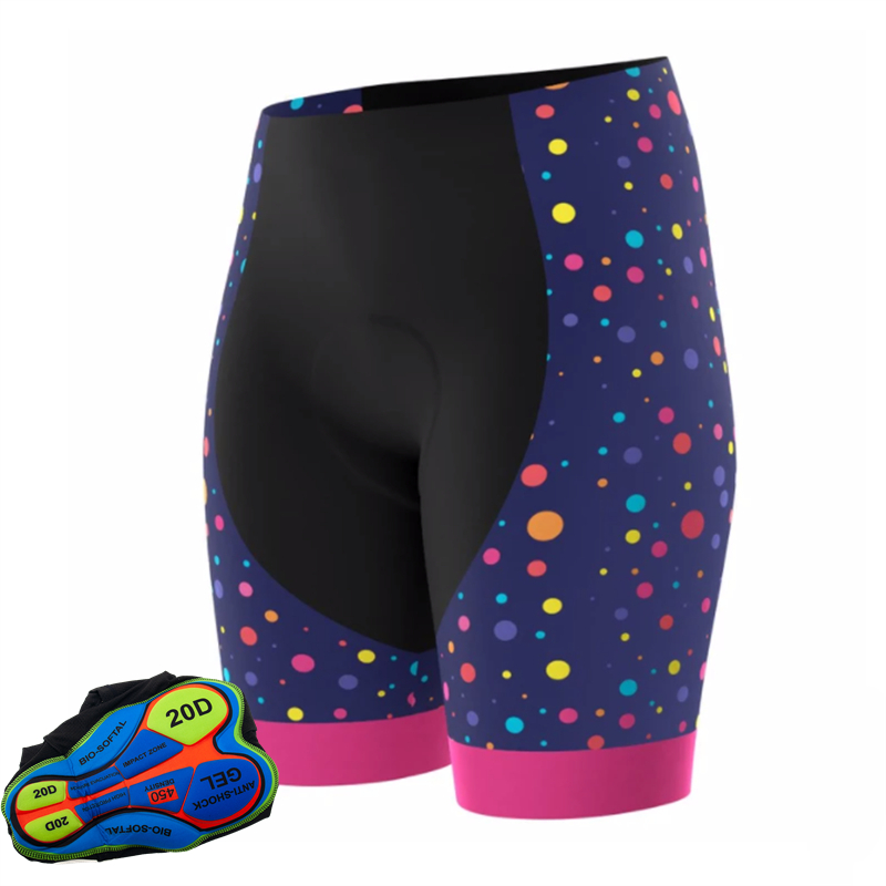 20D велосипедные колготки с ге – обзор и цена Mountain Biking Shorts Women