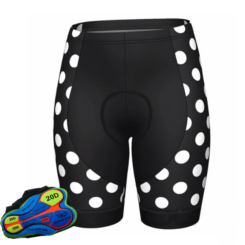20D велосипедные колготки с ге – обзор и цена Mountain Biking Shorts Women