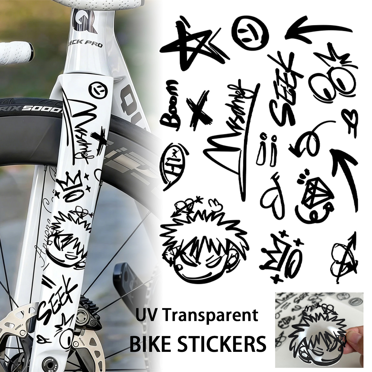 УФ-прозрачные граффити-наклейк – обзор и цена Mountain Biking Helmet