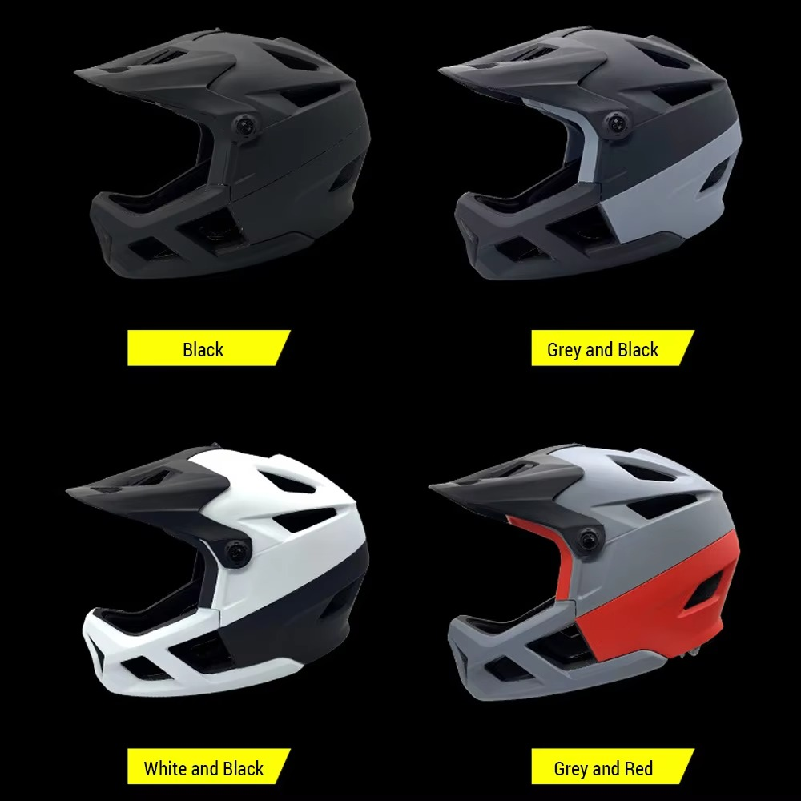 Полнолицевой шлем для горного  – обзор и цена Mountain Biking Helmet Full Face