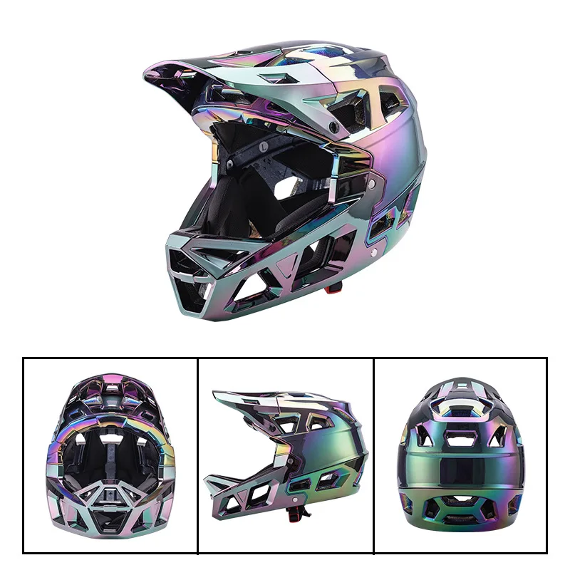 Трансграничный новый шлем для  – обзор и цена Mountain Biking Helmet Full Face