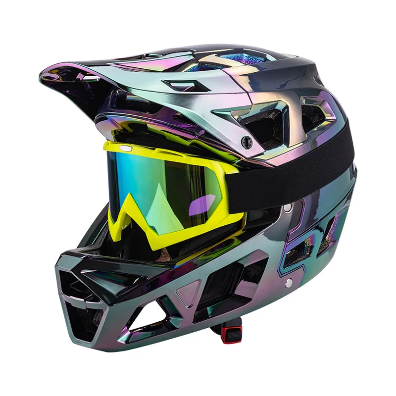 Трансграничный новый шлем для  – обзор и цена Mountain Biking Helmet Full Face